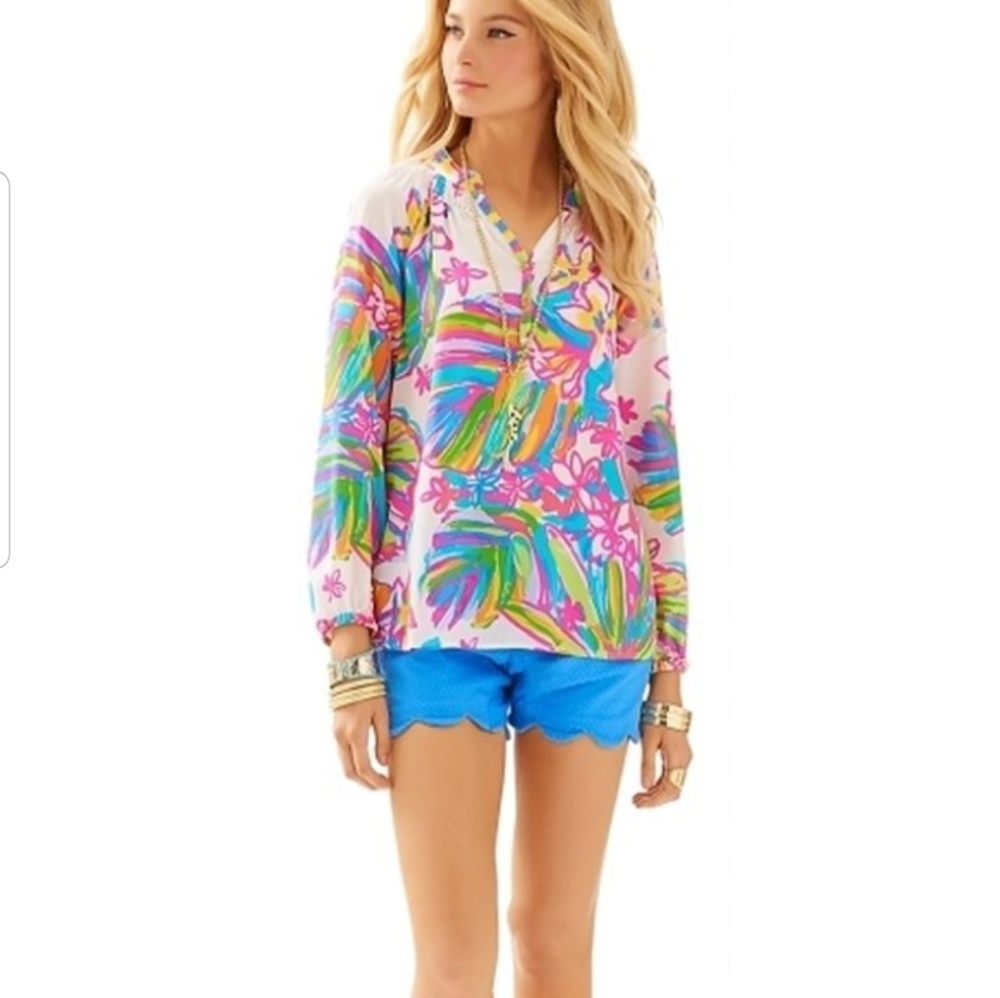 Lilly Pulitzer Summer Haze Elsa top